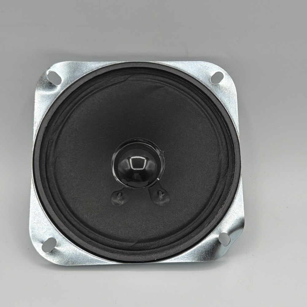 4" Square 8 Ohm 3W Mini Hobby Speaker Replacement Loudspeaker 102mm Round Cone D